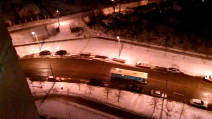 Jolla, тест камеры - Ночь, пожар