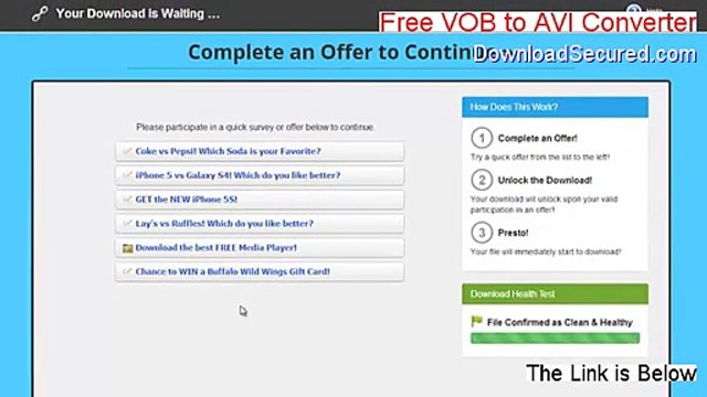 Free VOB to AVI Converter Full Download (Download Now 2015)