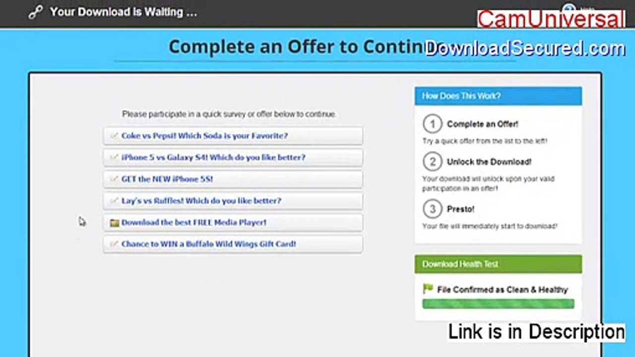 CamUniversal Download (Download Here 2015)