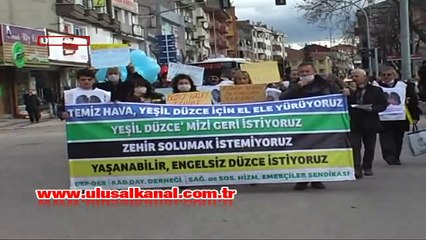 Düzce'de hava kirliliği