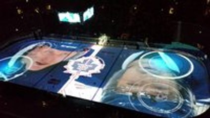 On Ice Projection Leafs vs. Hurricanes