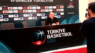 Baş Antrenörümüz Ahmet Kandemir'in Türk Telekom maçı sonrası açıklamaları.