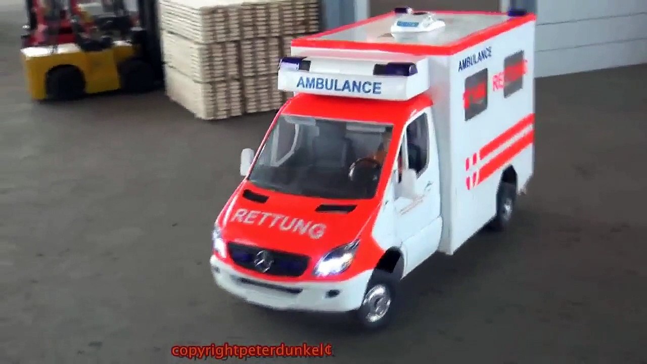 AMBULACNE rc scale model