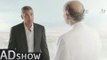 George Clooney and John Malkovich in heaven