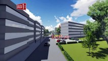 Campus Studentesc Tudor Vladimirescu Iasi 3D