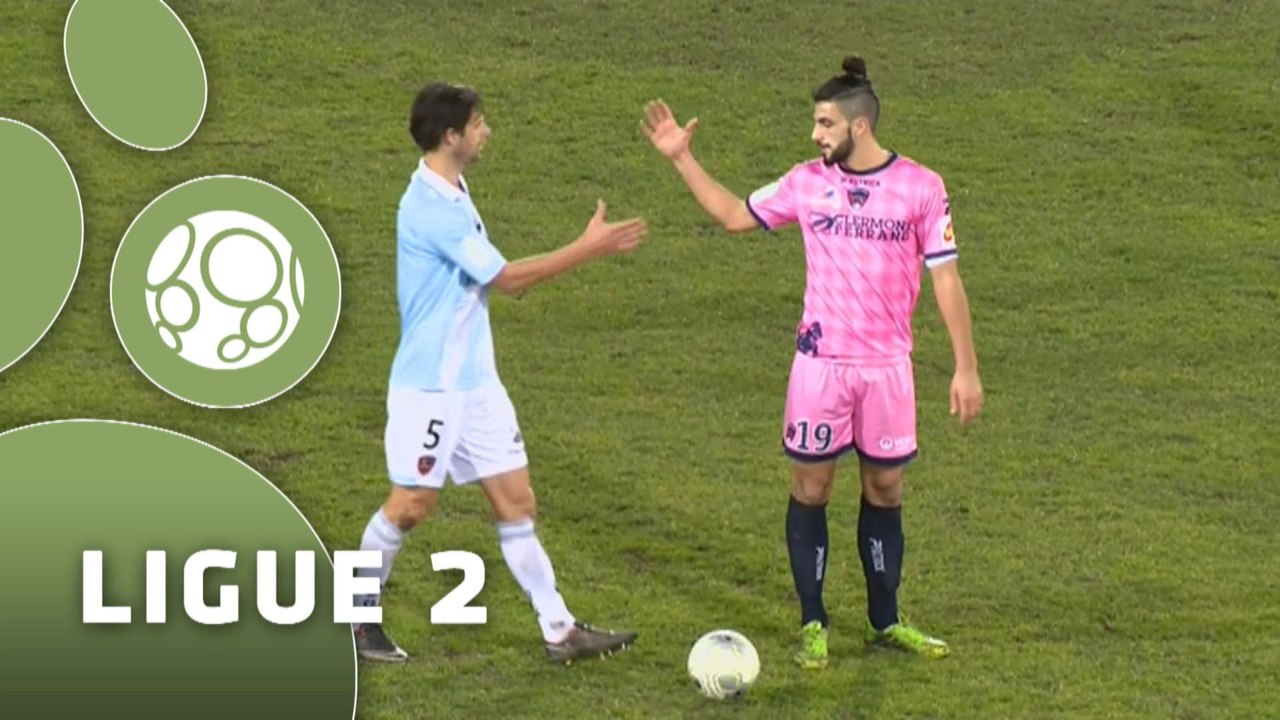 GFC Ajaccio - Clermont Foot (1-1)  - Résumé - (GFCA-CF63) / 2014-15