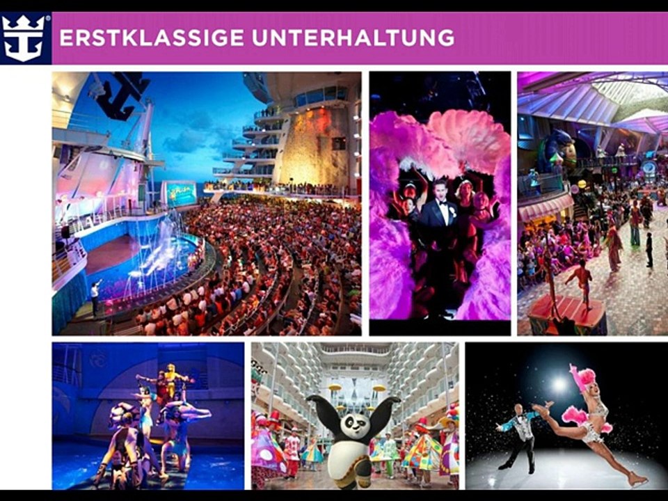 Oasis of the Seas Video Bilder Onlinebuchung www.Kreuzfahrt4you