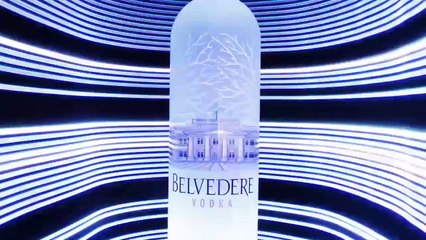 Belvedere Vodka : Eclaire la nuit