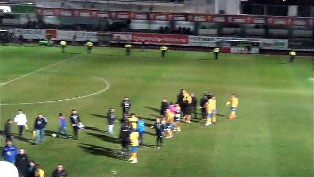 Νέα Σαλαμίνα-ΑΠΟΕΛ-τέλος αγώνα ΑΠΟΕΛ