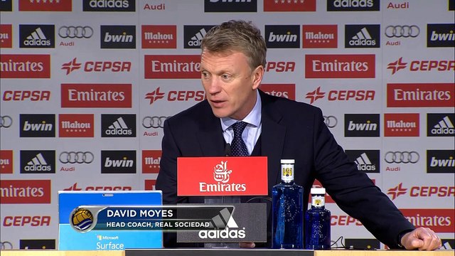 Moyes: Hemos hecho lo que hemos podido