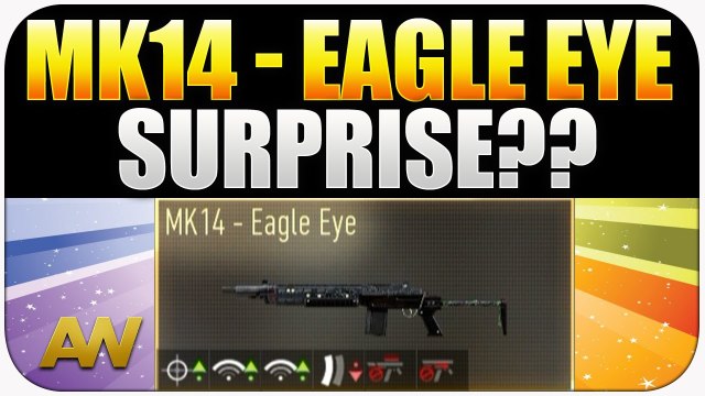 COD Advanced Warfare: Mk14 Eagle Eye - Rare Supply Drops Weapon Review (Call of Duty AW)