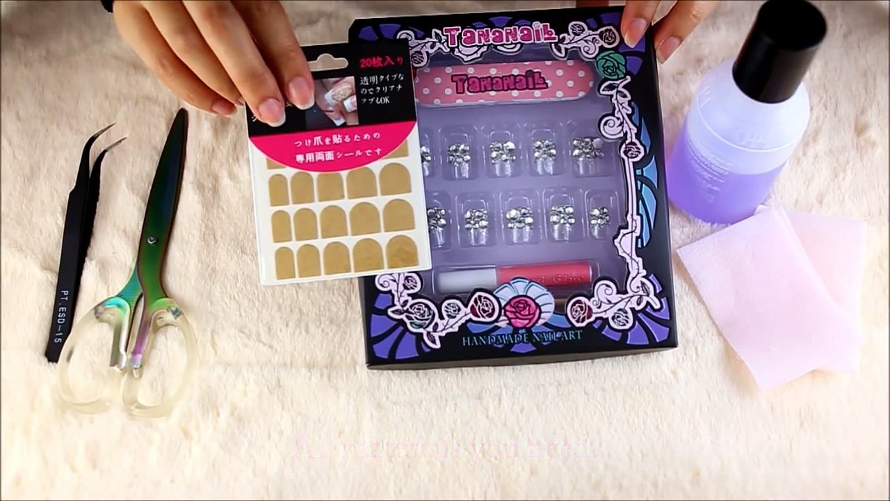 Apply Japanese Nails With Double-sided Tape - Get Gorgeous Nails In Minutes - Apply False Nails