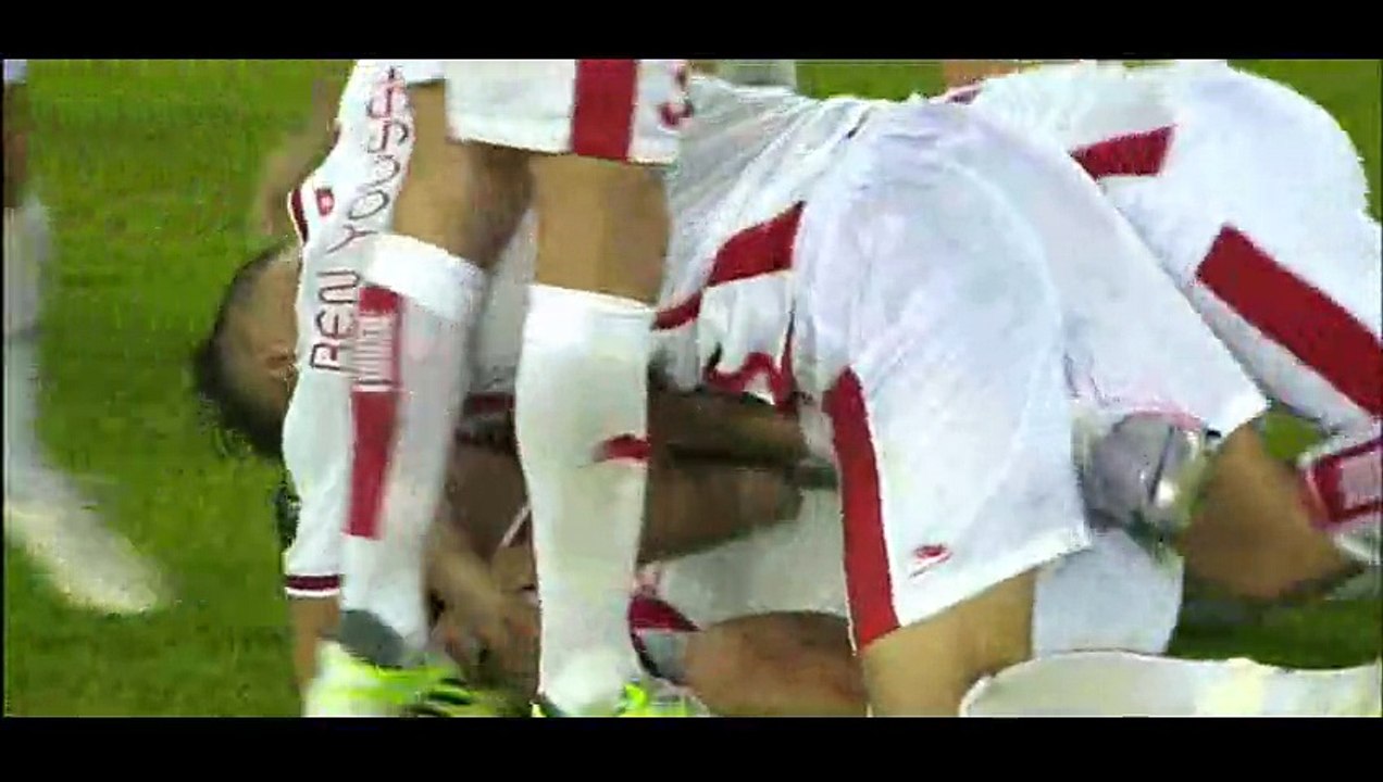 Goal Akaïchi - Tunisia 1-0 Equatorial Guinea - 31-01-2015 Africa Cup of Nations - Play Offs