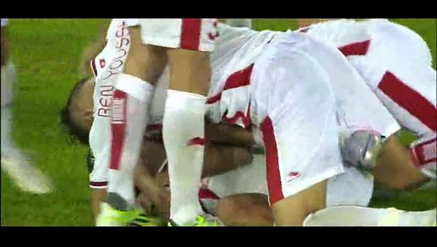 Goal Akaïchi - Tunisia 1-0 Equatorial Guinea - 31-01-2015 Africa Cup of Nations - Play Offs