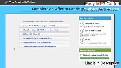 Easy MP3 Cutter Keygen - Legit Download 2015