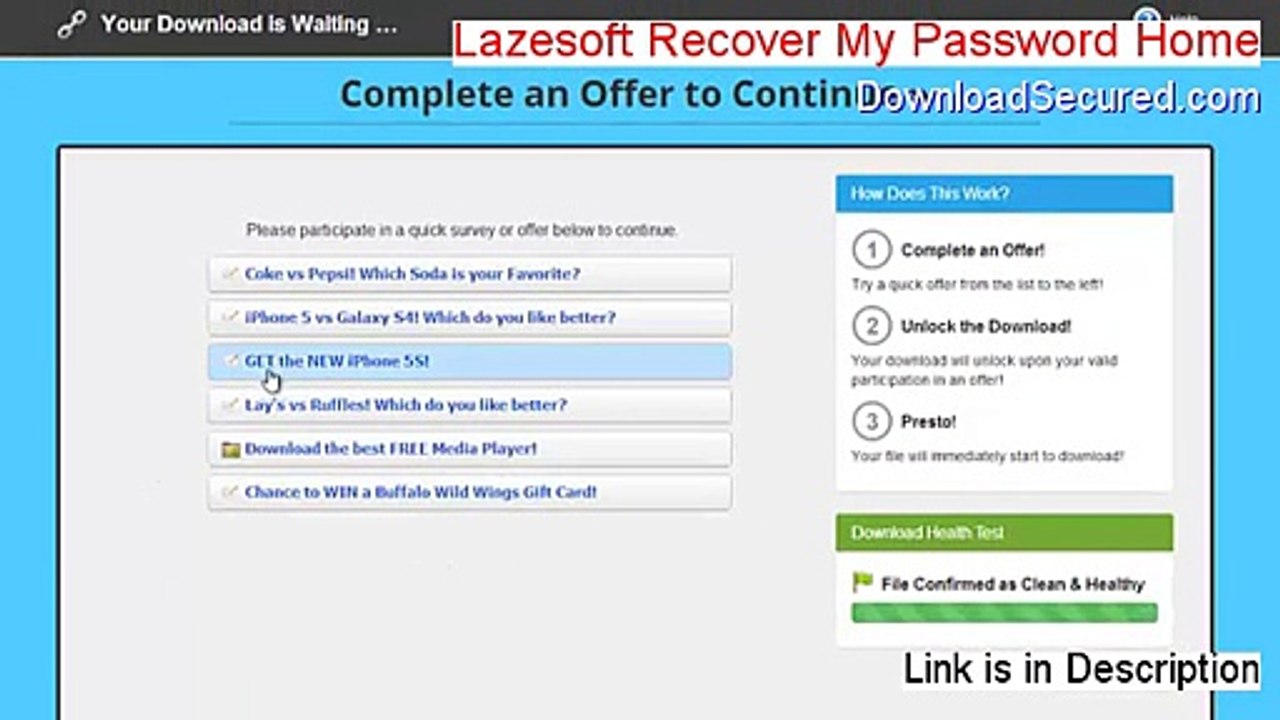 Lazesoft Recover My Password Home Key Gen [Download Here]