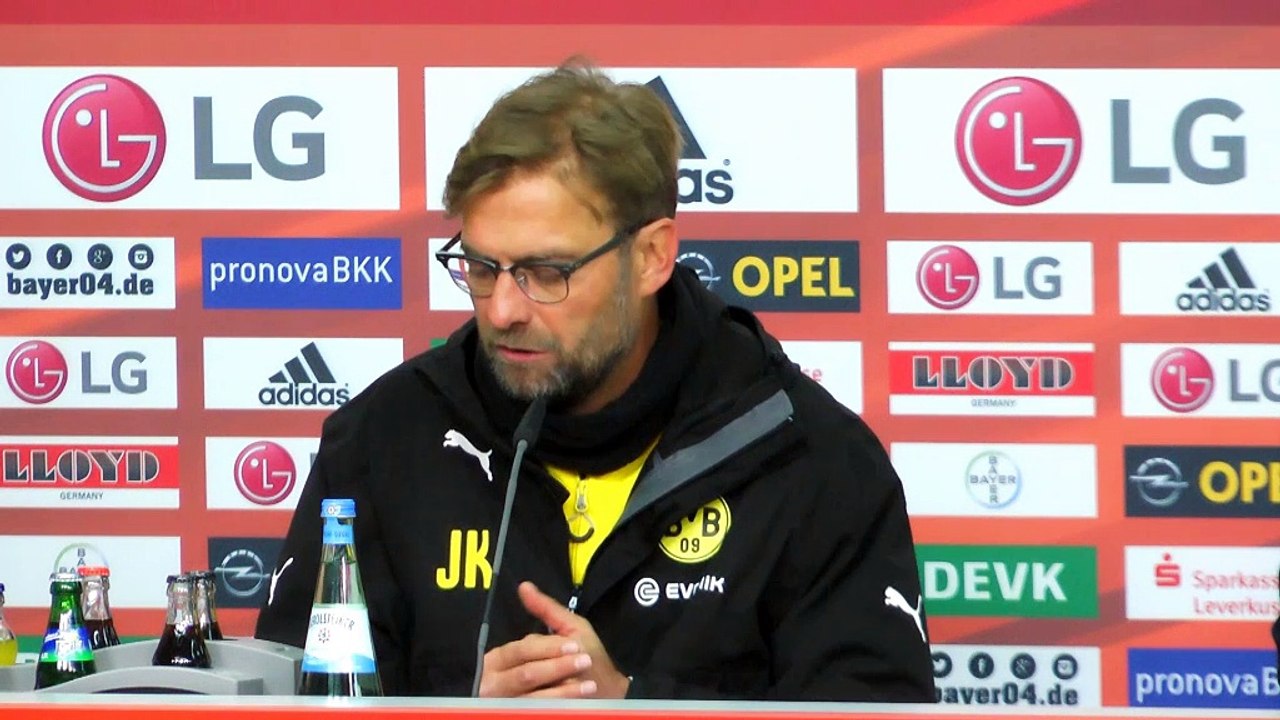 Klopp: "aktuelle tabellenplatz ist wurscht"