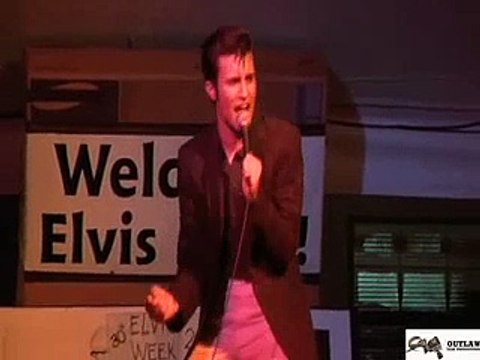 Kavan Hashemian singing It Hurts Me at Elvis Week Elvis Presley song