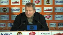 Rolland Courbis après FC Lorient 0-0 MHSC (23ème journée L1)