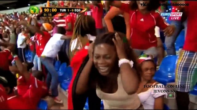 Tunisia 1 - 2 (1 - 1) Equatorial Guinea - Africa Cup of Nations - Play Offs - Highlights - 31.01.2015