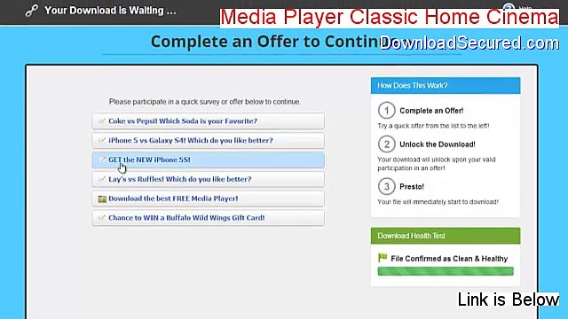 Media Player Classic Home Cinema (64-bit) Cracked [Risk Free Download 2015]