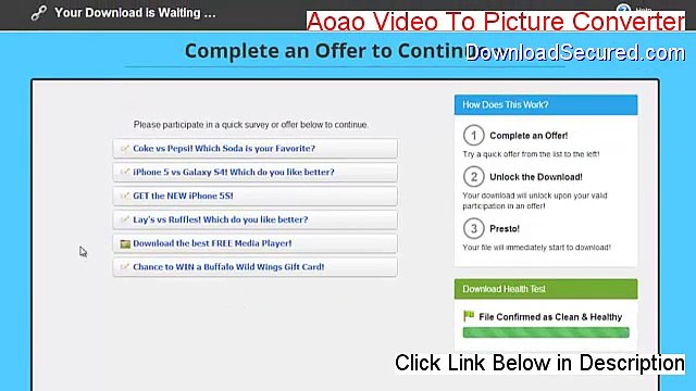Aoao Video To Picture Converter Key Gen [Instant Download]