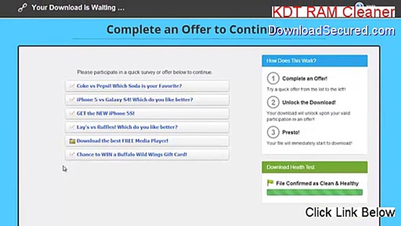 KDT RAM Cleaner Cracked (Instant Download 2015)