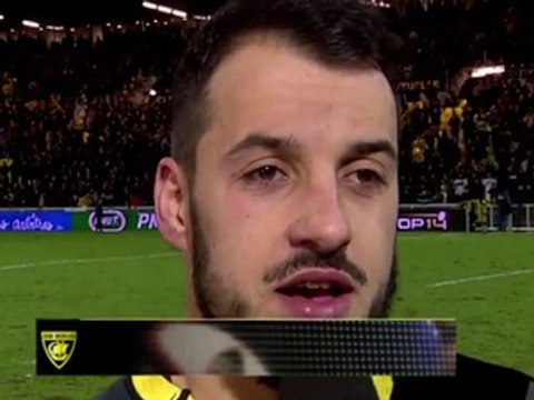 TOP14 - La Rochelle-Clermont: Interview Julien Audy (LAR) - J17 - Saison 2014/2015