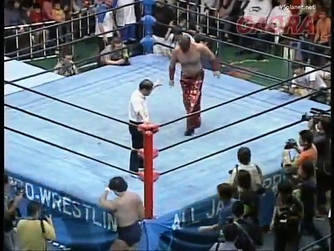 Genichiro Tenryu (c) vs Great Muta, AJPW Triple Crown Match
