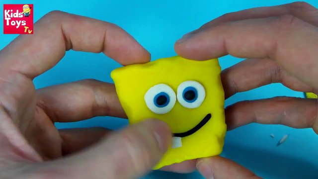 Play Doh Spongebob Squarepants playdough spongebob toy plastilina play doh