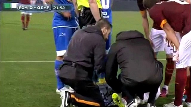 Juan Iturbe Horror Injury - AS Roma vs Empoli 0 1