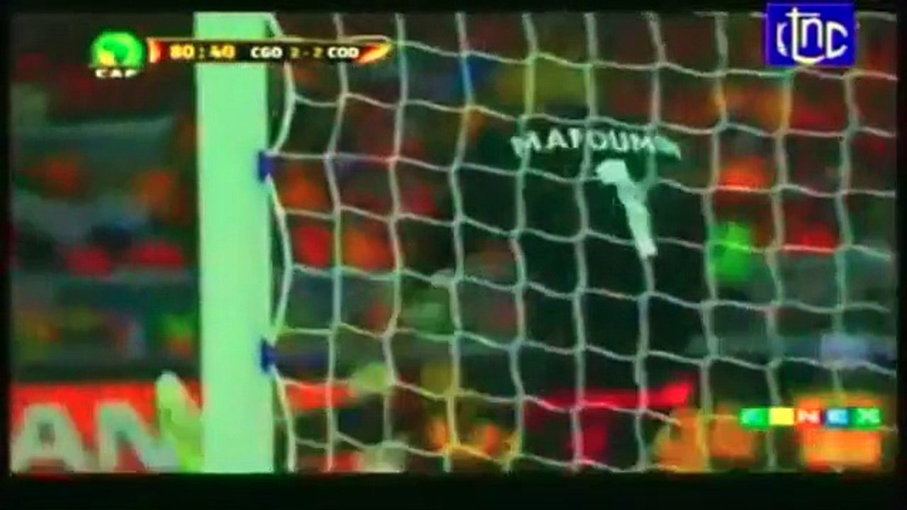 African cup of nations: Congo's funny goal celebration!