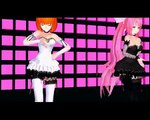 [VOCALOID x UTAU MMD] Kiss Me Aishiteru [Megurine Luka x Haruka Orenji]