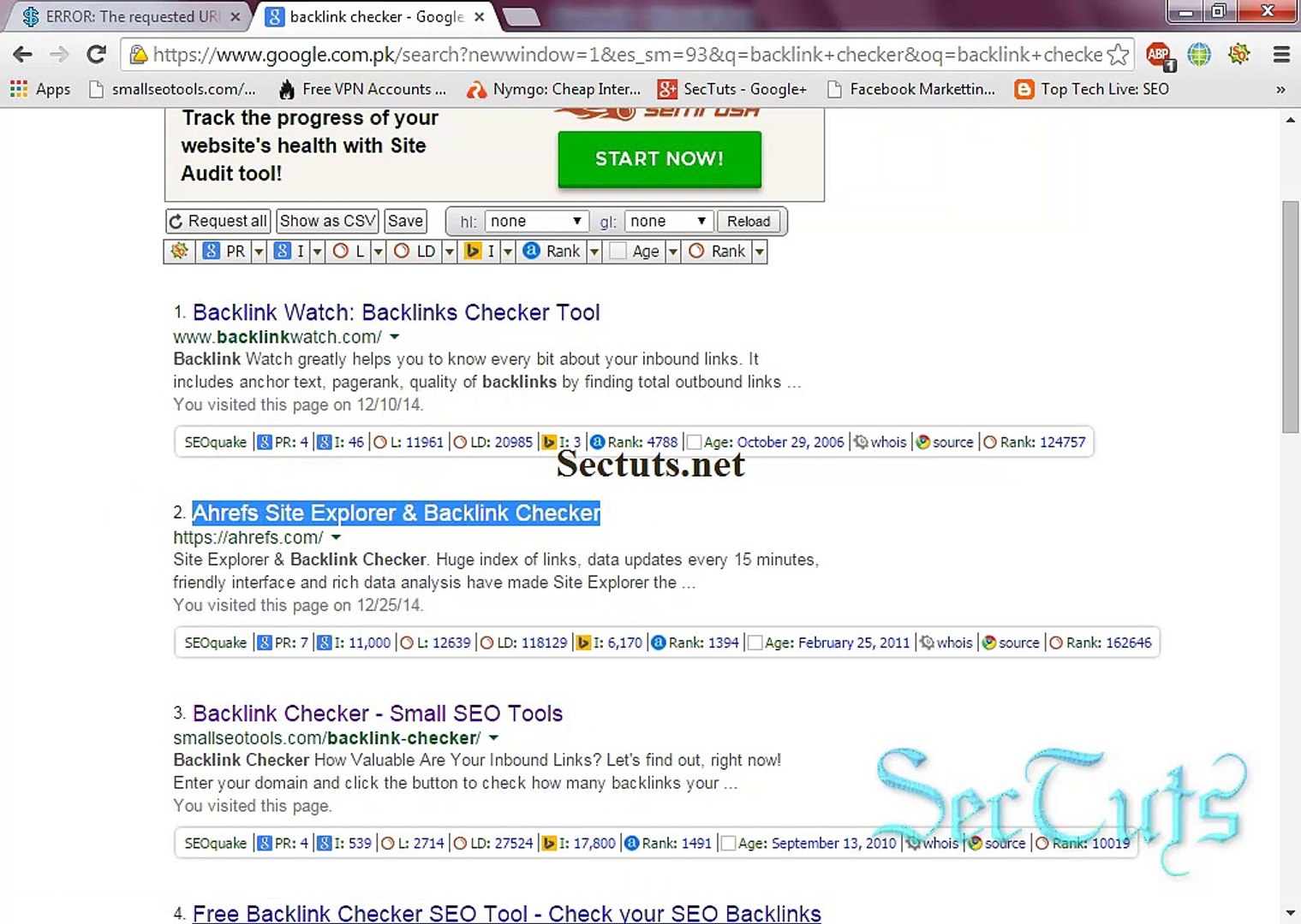 ⁣How To Check Your Blog Backlinks - SecTuts.net