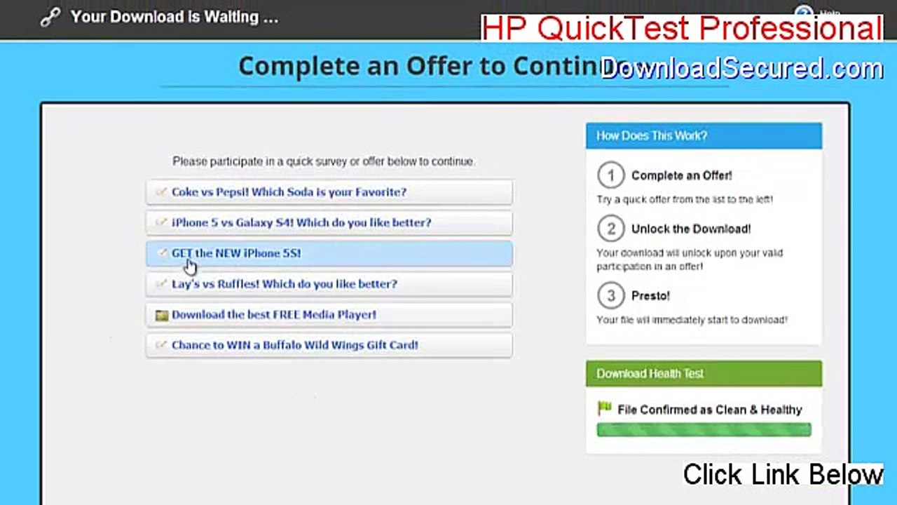 HP QuickTest Professional Keygen (Risk Free Download 2015)