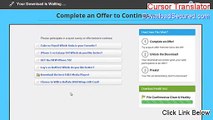 Cursor Translator Full [Free of Risk Download 2015]