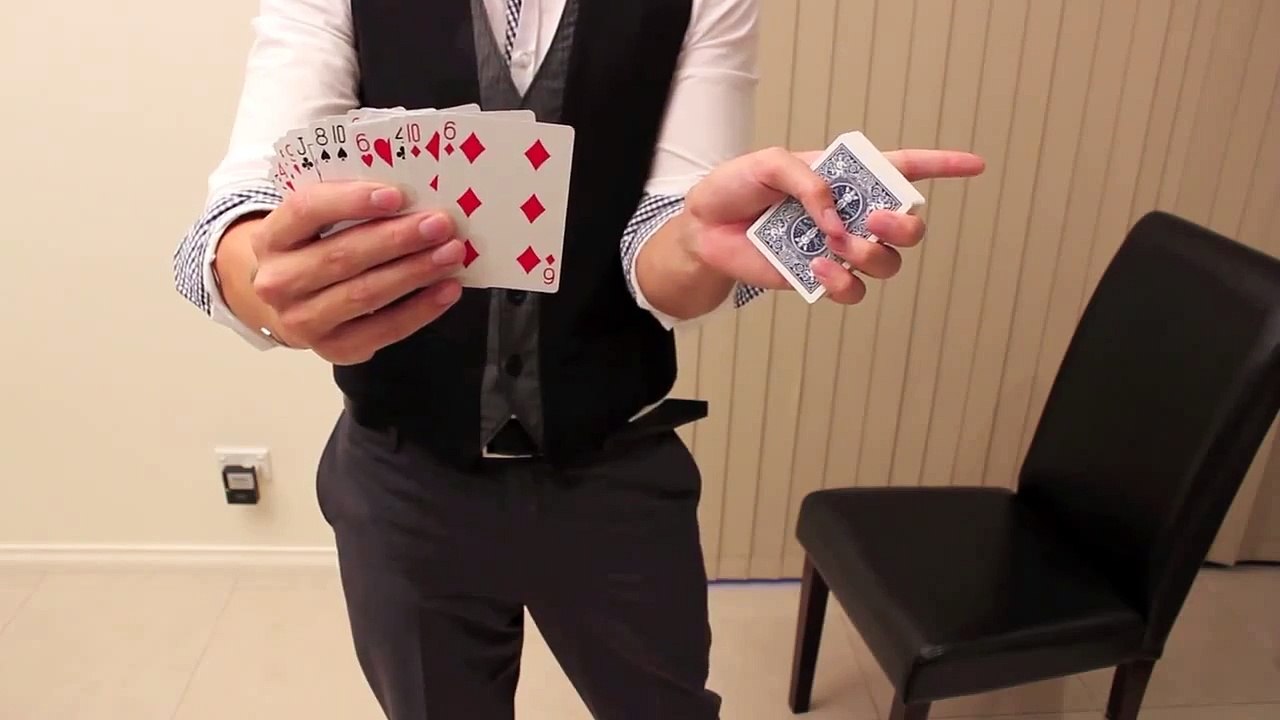 Learn Magic Card Tricks: Encyclopedia of Magic: Cards In Your Face! Tutorial