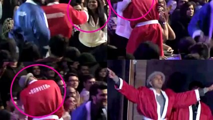OMG! Ranveer Singh kisses a fan at AIB Roast!