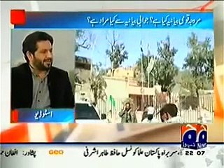 Jirga On Geo News 31 January 2015