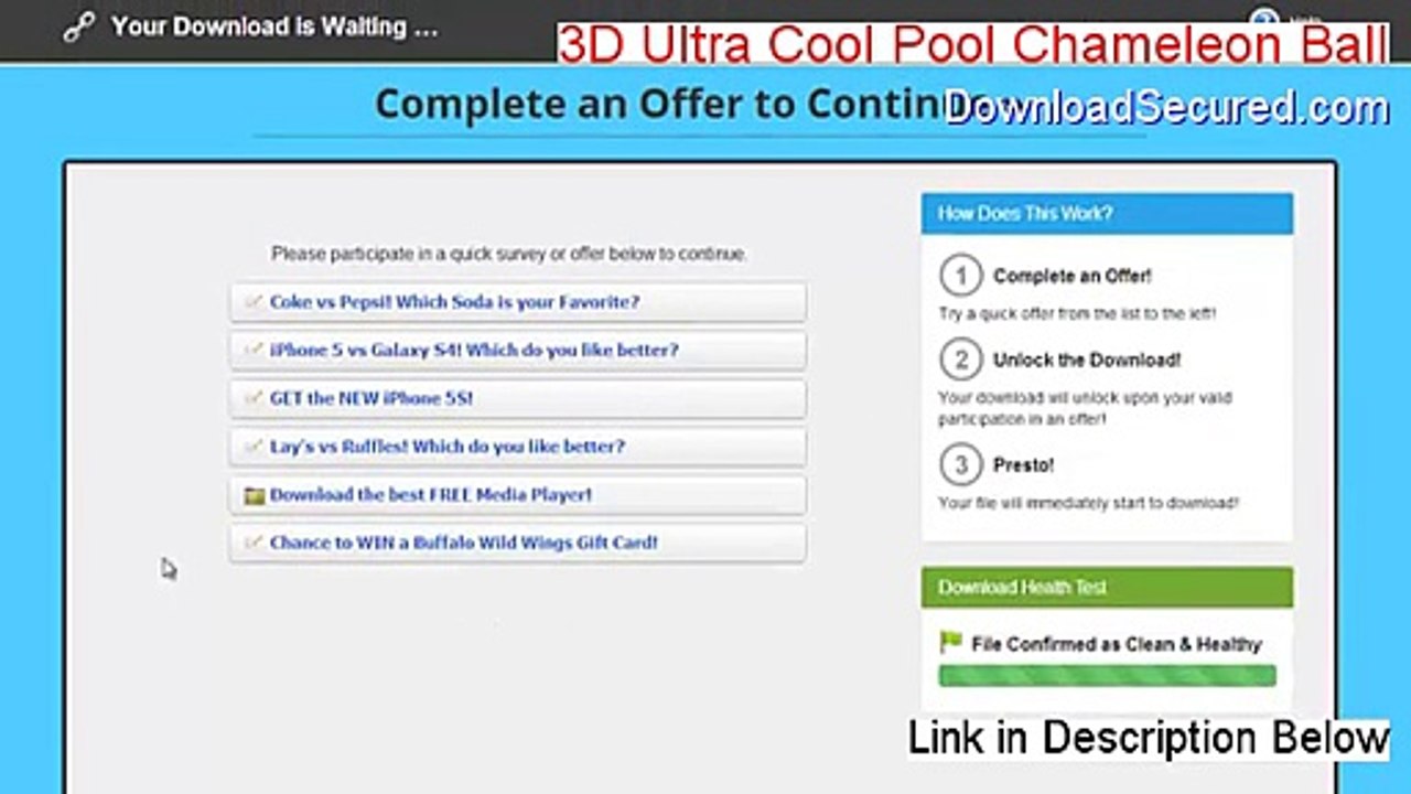 3D Ultra Cool Pool Chameleon Ball Serial (Risk Free Download)