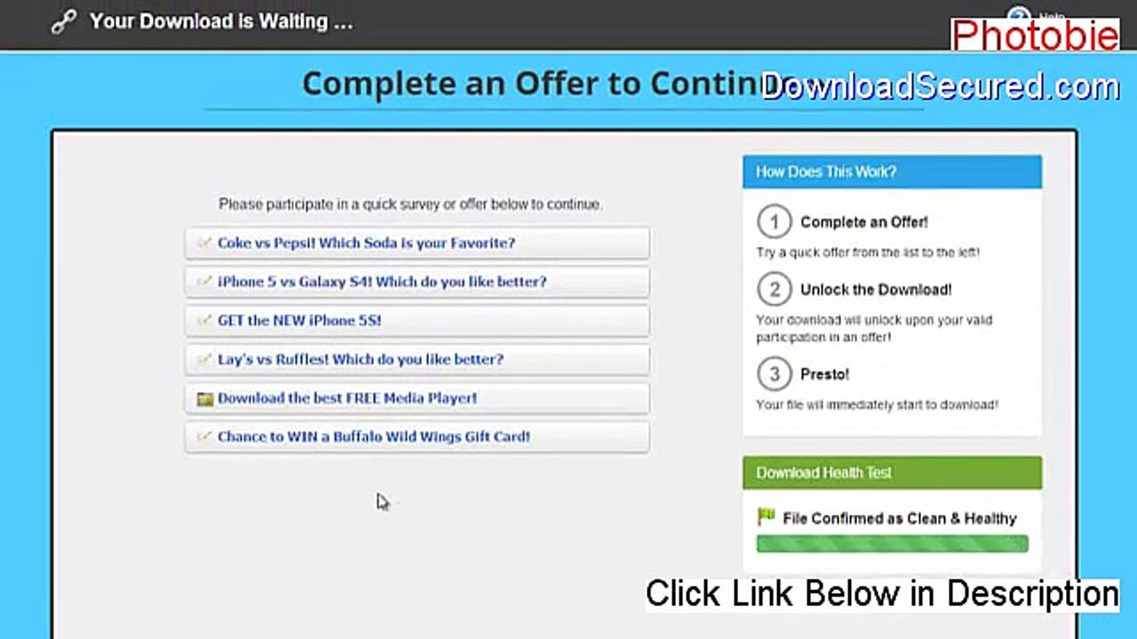 Photobie Keygen - Instant Download 2015