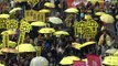 Los paraguas amarillos vuelven a Hong-Kong