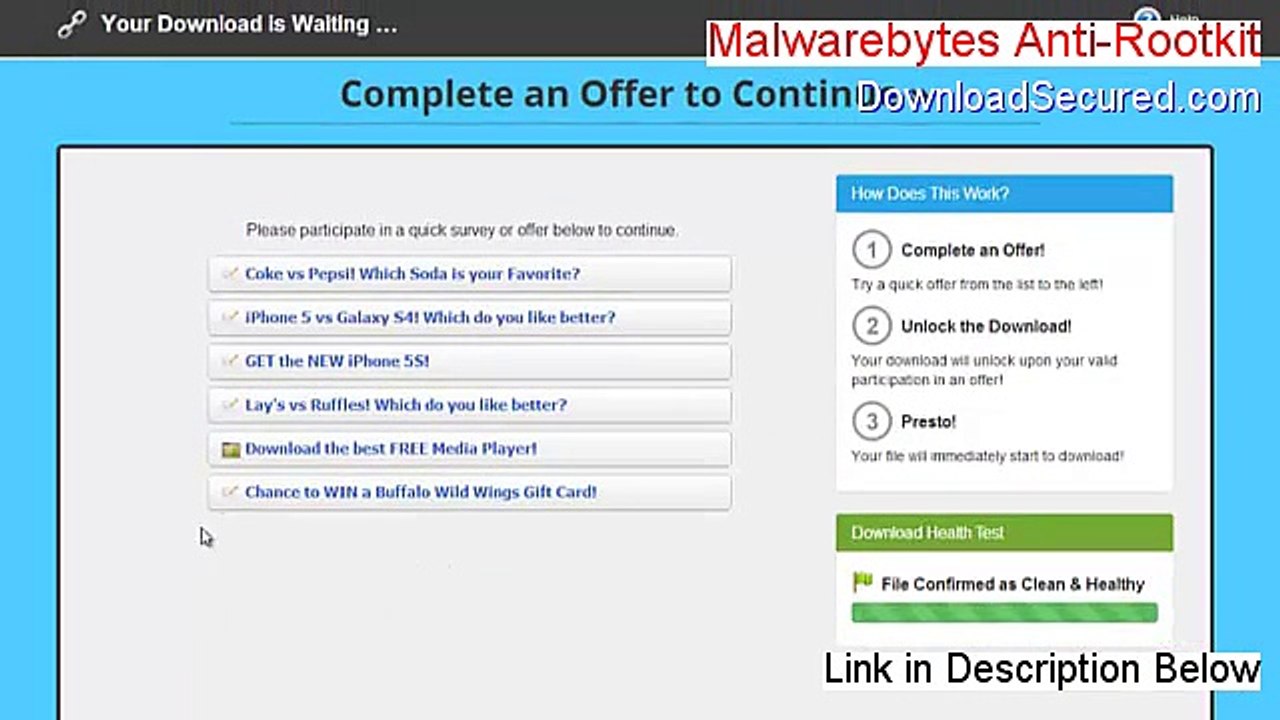 Malwarebytes Anti-Rootkit Full Download - Instant Download [2015]