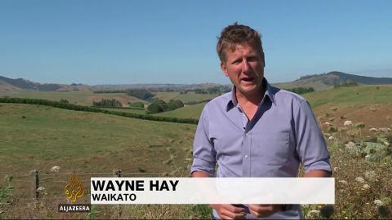 New Zealand farmers hardest hit by excess of world milk