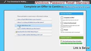 Windows Password Reset Standard Full Download [Free of Risk Download]