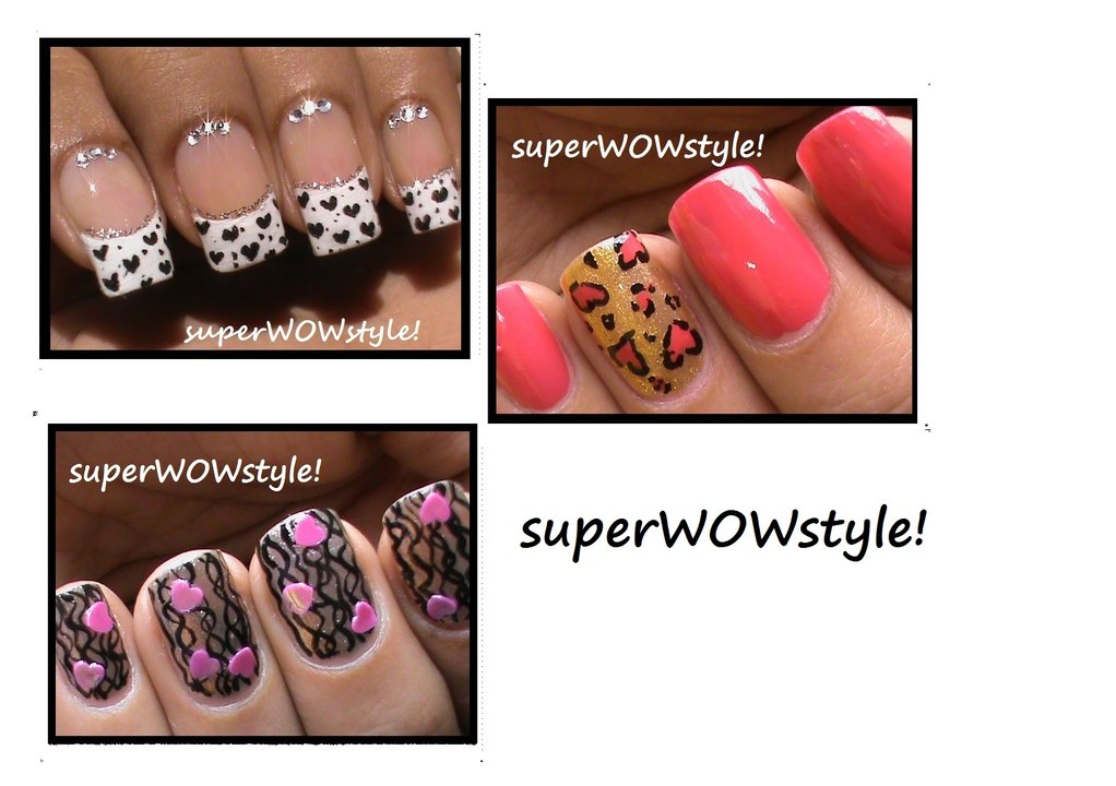 3 Nail designs For Valentine's Day ❥ Valentine'...
