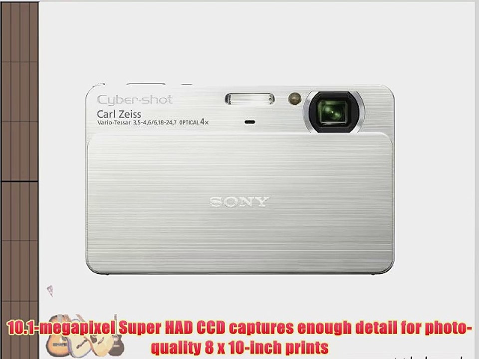 Sony Cybershot DSC-T700 10MP Digital Camera with 4x Optical Zoom with Super Steady Shot Image