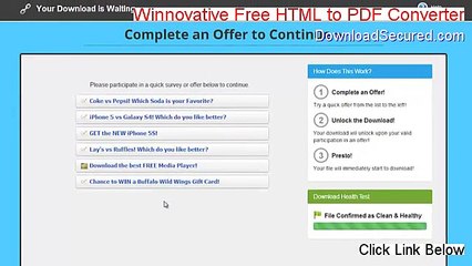 Winnovative Free HTML to PDF Converter Crack (Legit Download)