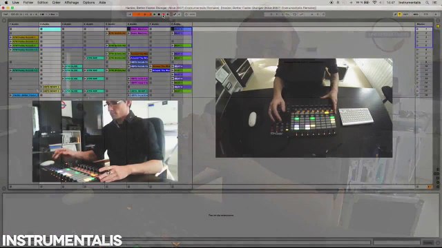 INSTRUMENTALIS TUTORIEL - Daft Punk - HBFS Alive 2007 Remake
