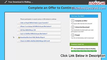 VideoGet (64-bit) Serial (Instant Download)